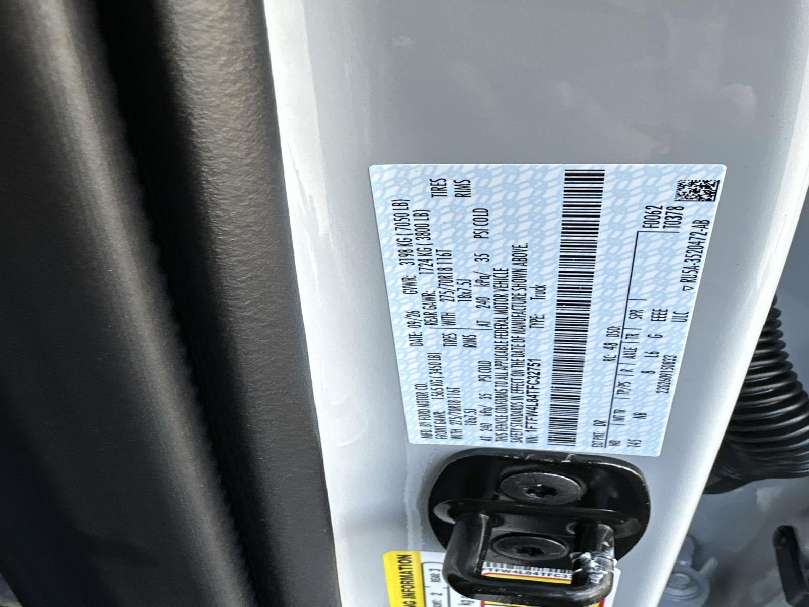 2026 Ford F-150 Tremor 4WD SuperCrew 5.5' Box