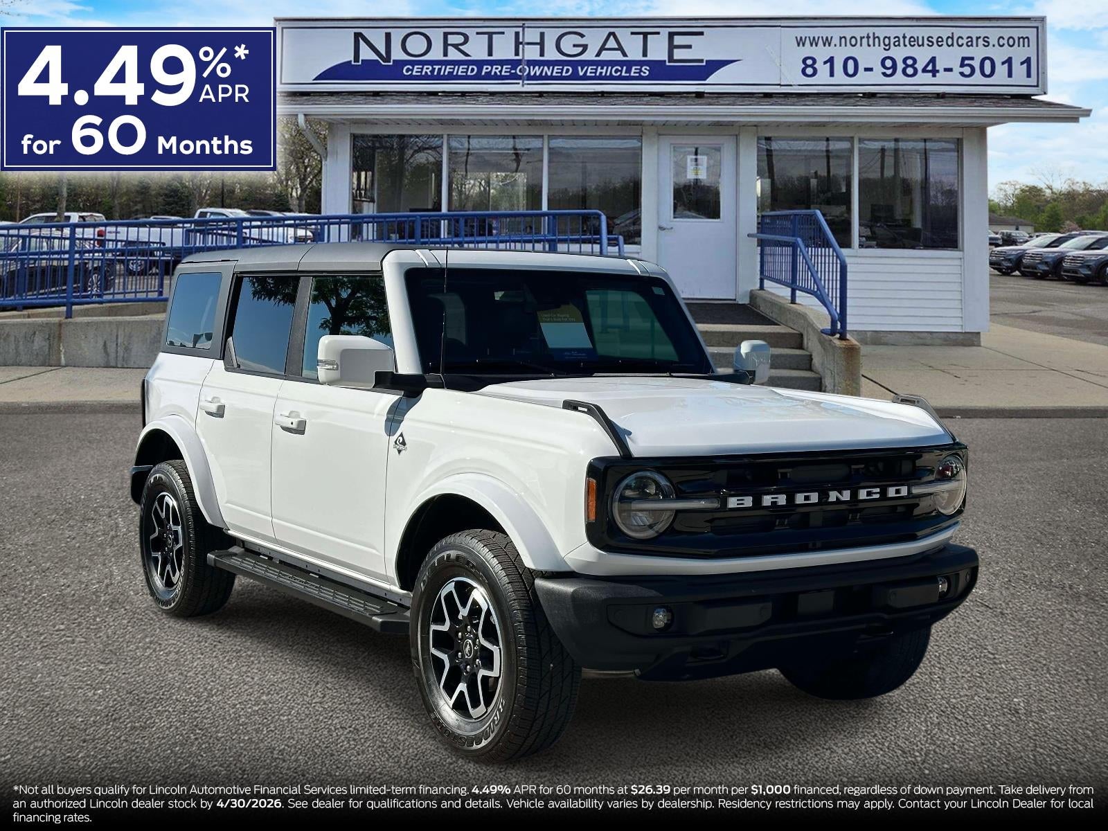 2021 Ford Bronco Outer Banks 4 Door 4x4
