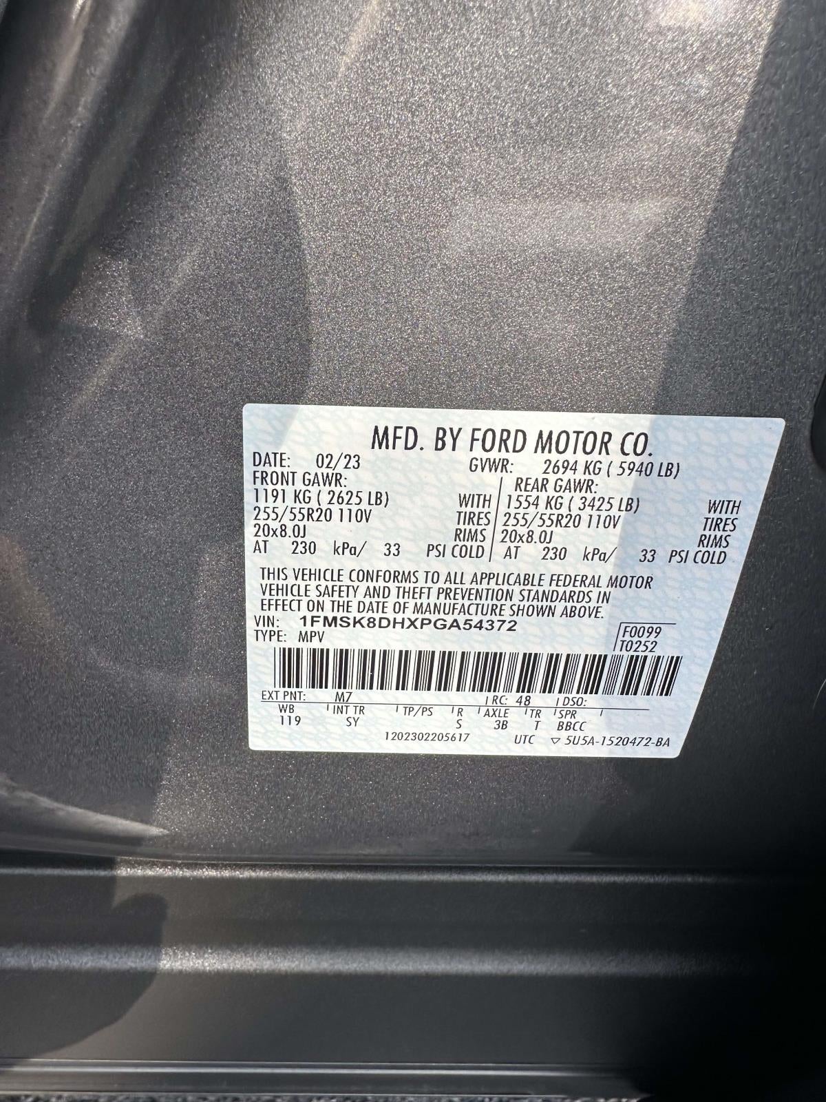 2023 Ford Explorer XLT 4WD