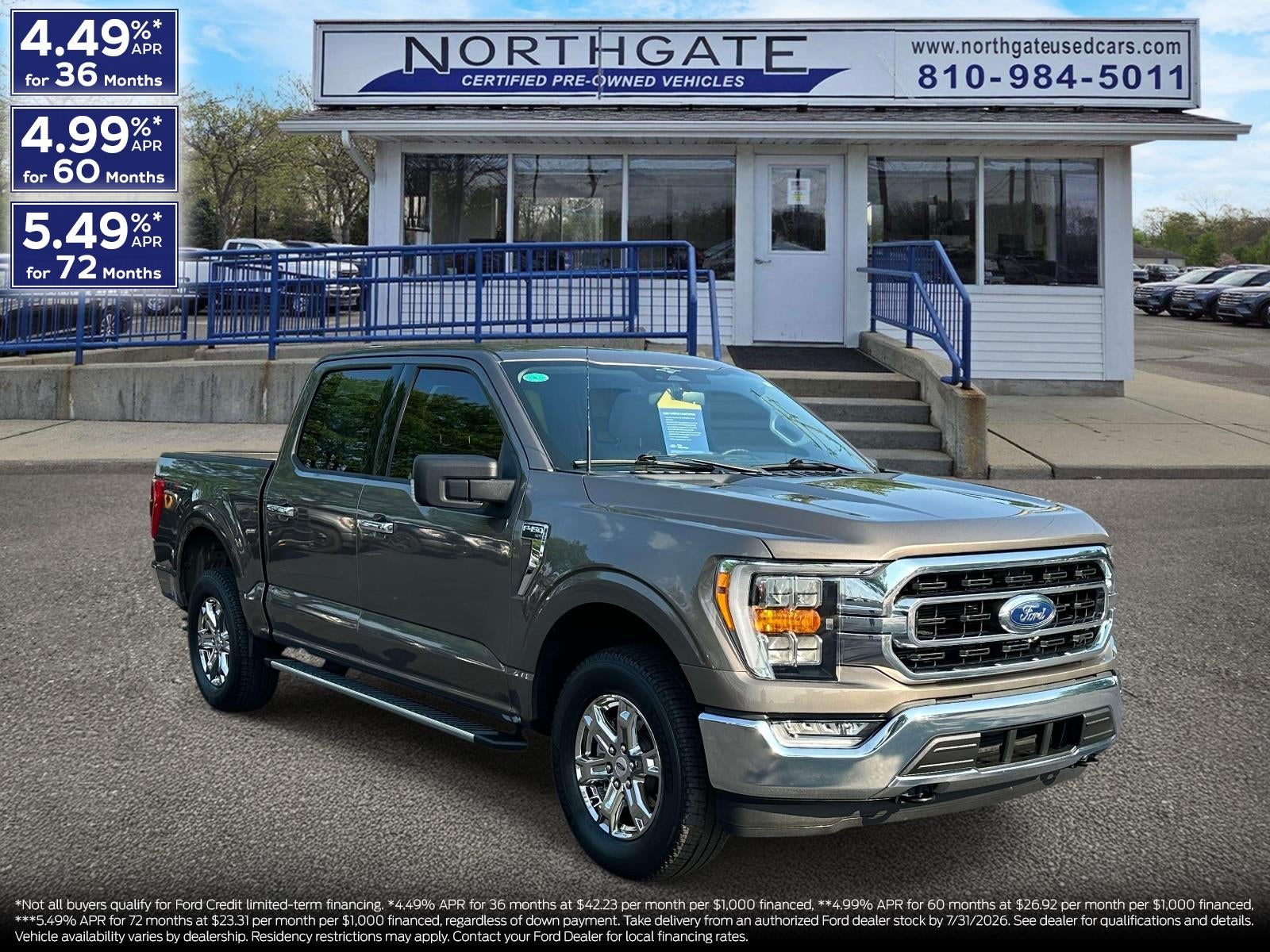 2023 Ford F-150 XLT 4WD SuperCrew 5.5' Box