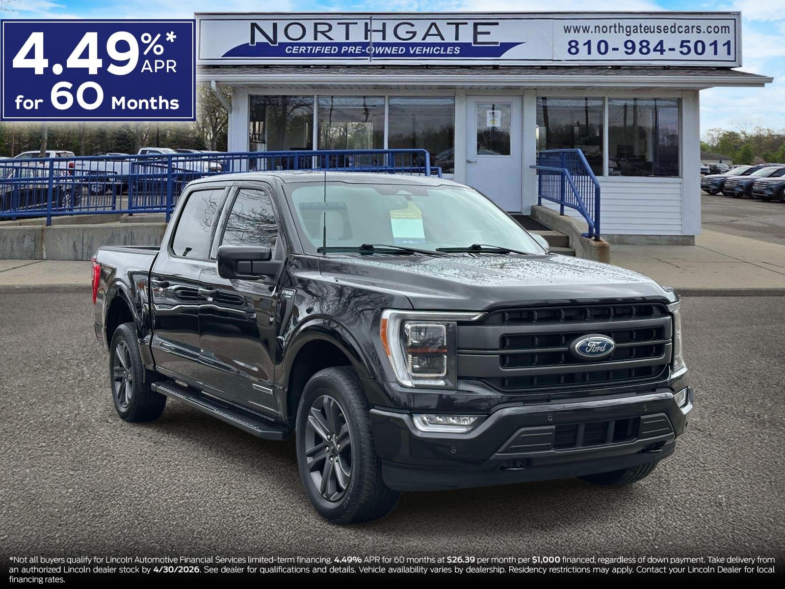2023 Ford F-150 LARIAT 4WD SuperCrew 5.5' Box