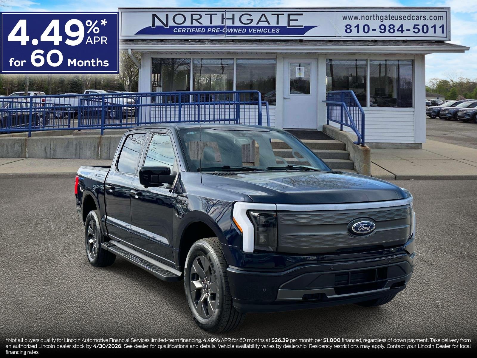 2023 Ford F-150 Lightning XLT 4WD SuperCrew 5.5' Box