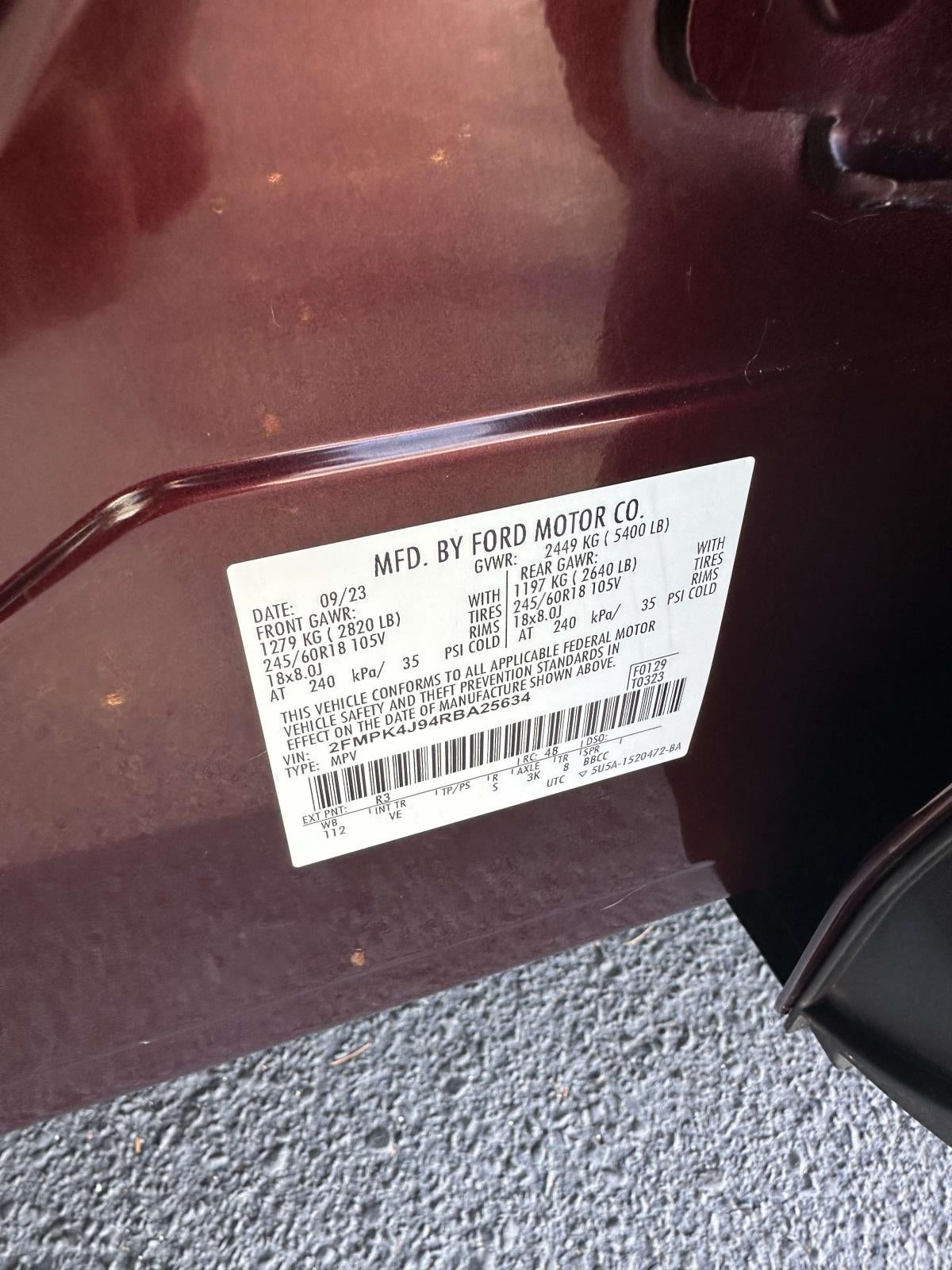 2024 Ford Edge SEL AWD