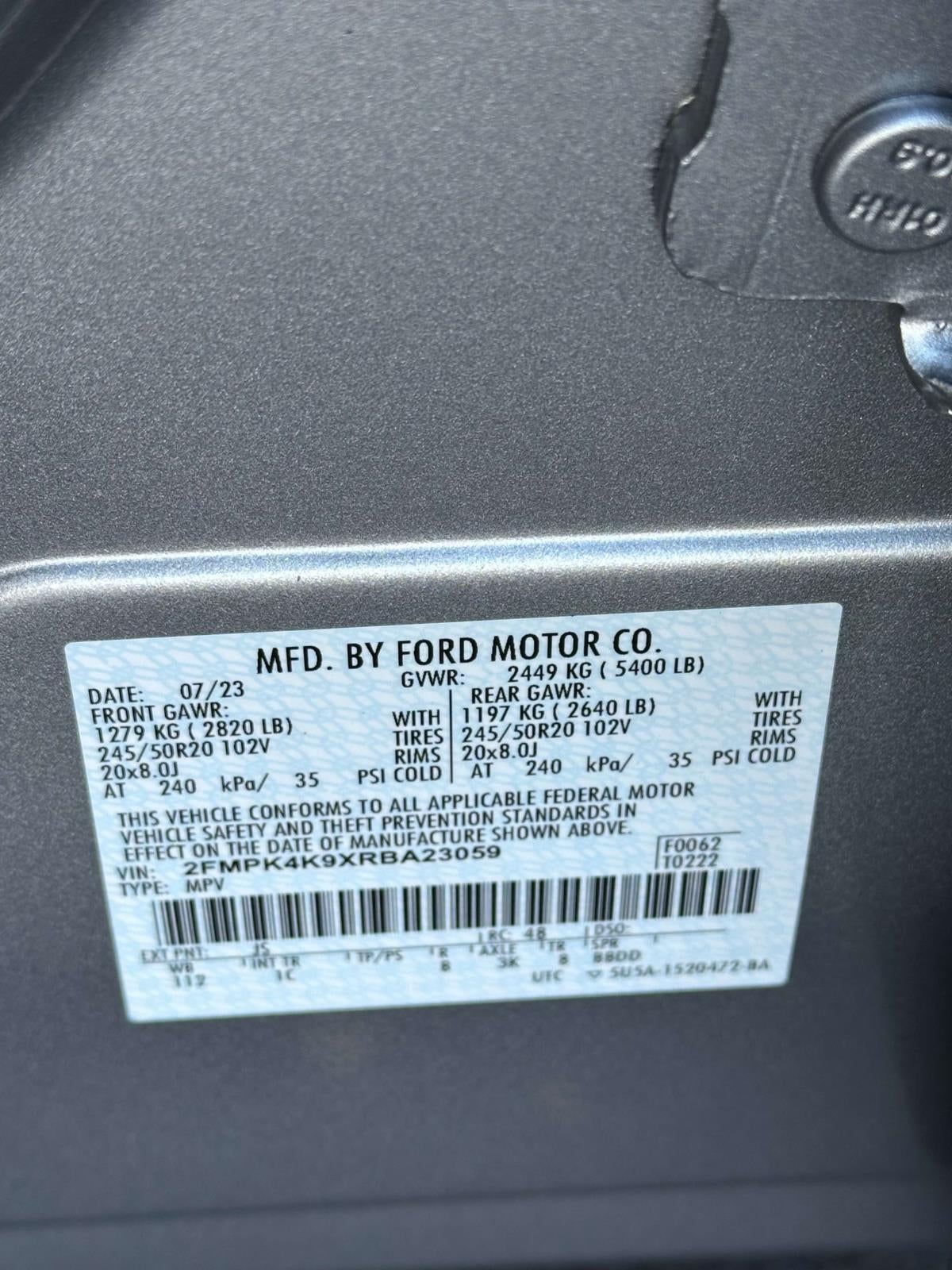2024 Ford Edge Titanium AWD