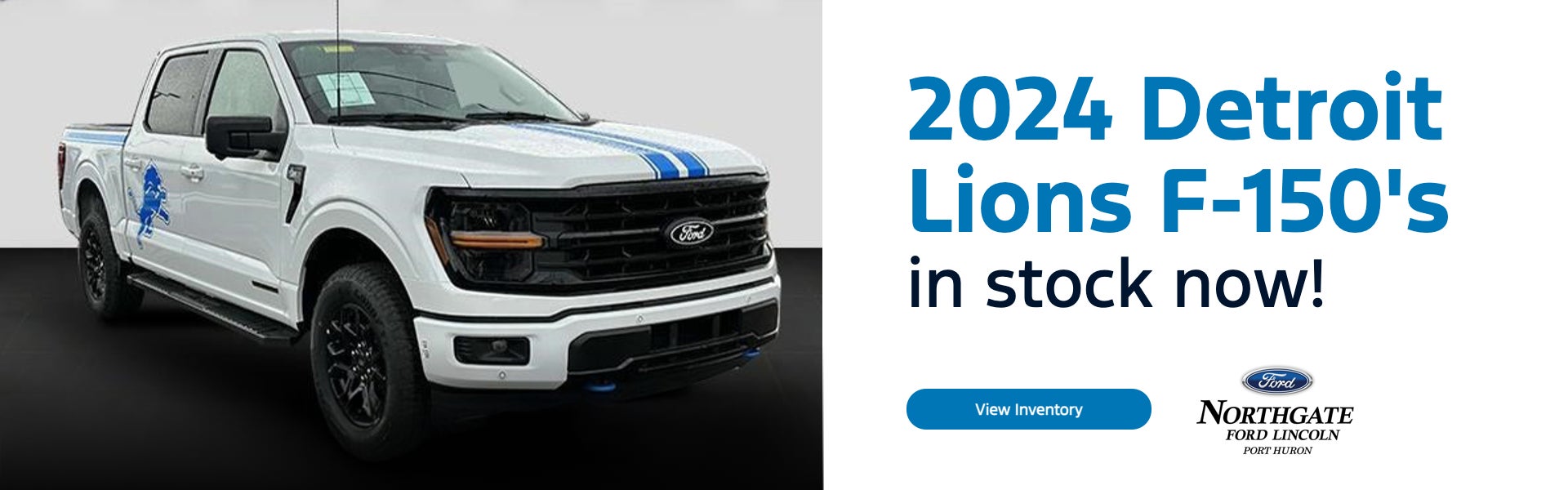 2024 Detroit Lions F-150